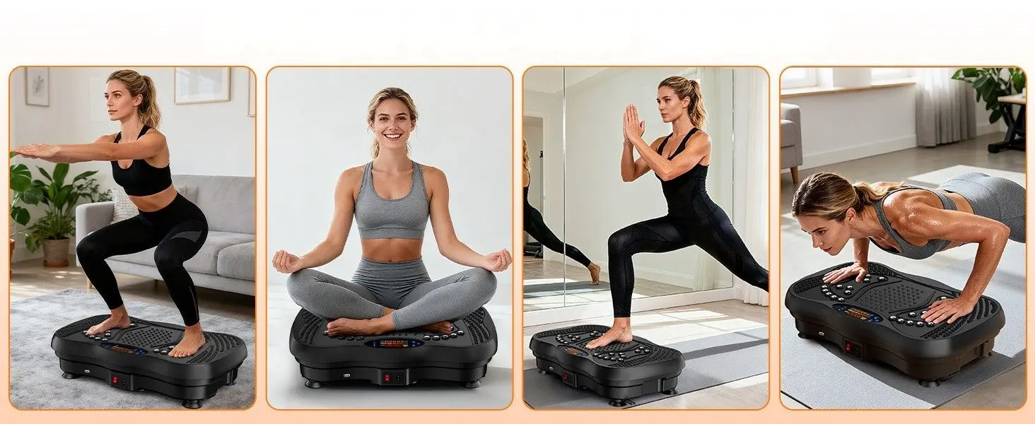 GLYLF Full Body Workout Vibrating Plate